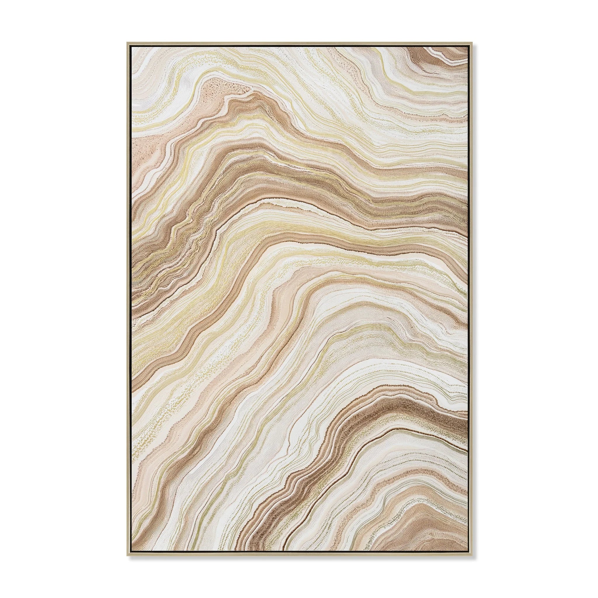 Showcasing Canebela 80 x 120cm Framed Canvas - Natural AR12249-CLO Artwork by Calibre Furniturs