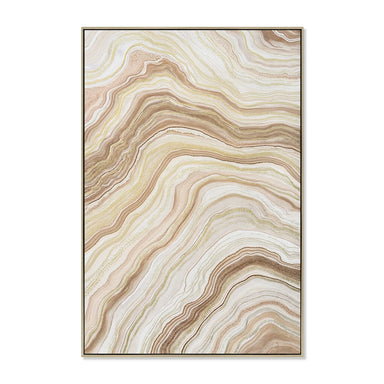 Showcasing Canebela 80 x 120cm Framed Canvas - Natural AR12249-CLO Artwork by Calibre Furniturs