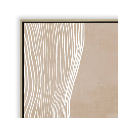 Showcasing Pelivana 80 x 120cm Framed Canvas - Natural AR12250-CLO Artwork by Calibre Furniturs