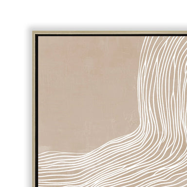 Showcasing Doremila 80 x 120cm Framed Canvas - Natural AR12251-CLO Artwork by Calibre Furniturs