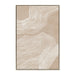 80 x 120cm Framed Canvas - Natural