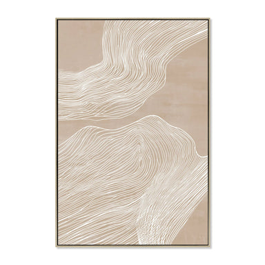 Showcasing Doremila 80 x 120cm Framed Canvas - Natural AR12251-CLO Artwork by Calibre Furniturs