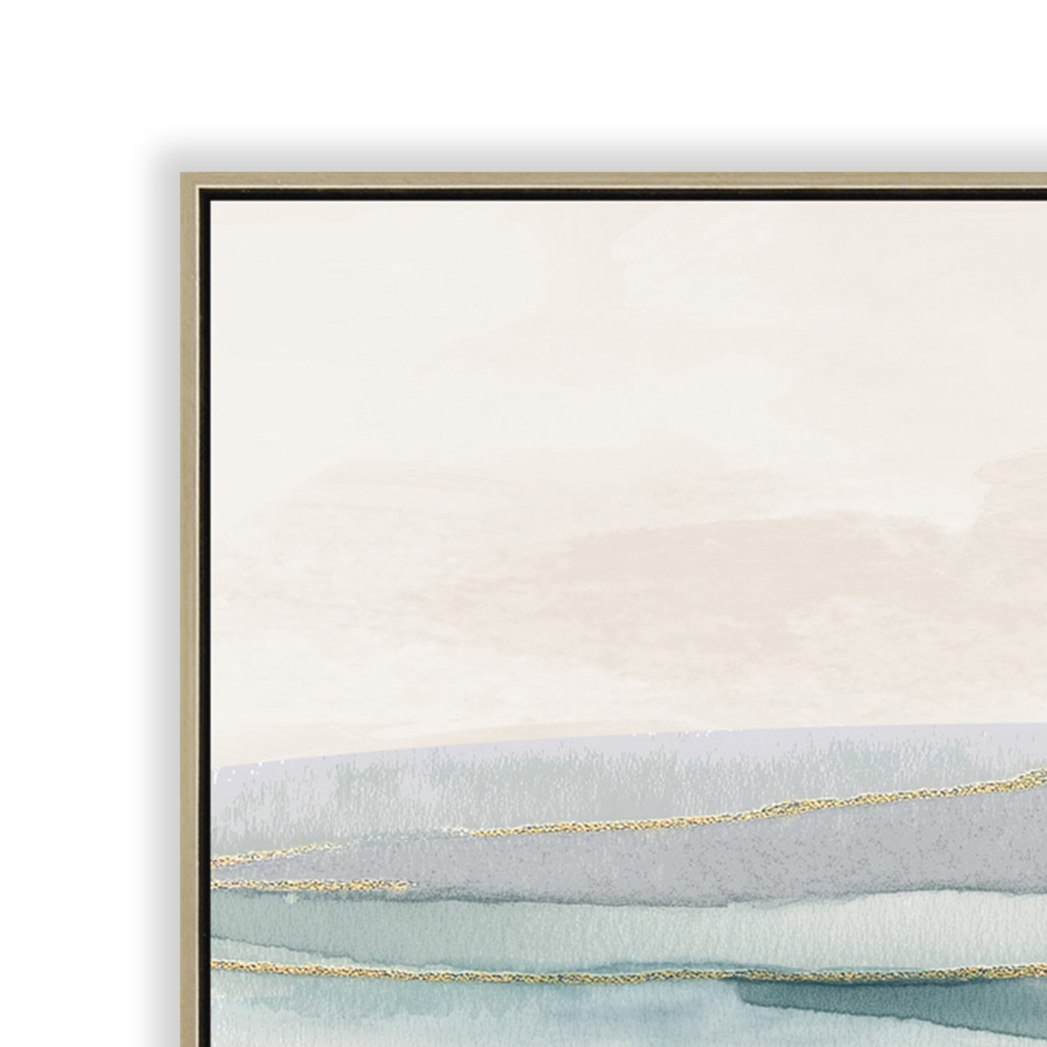 120 x 80cm Framed Canvas - Natural - image 2