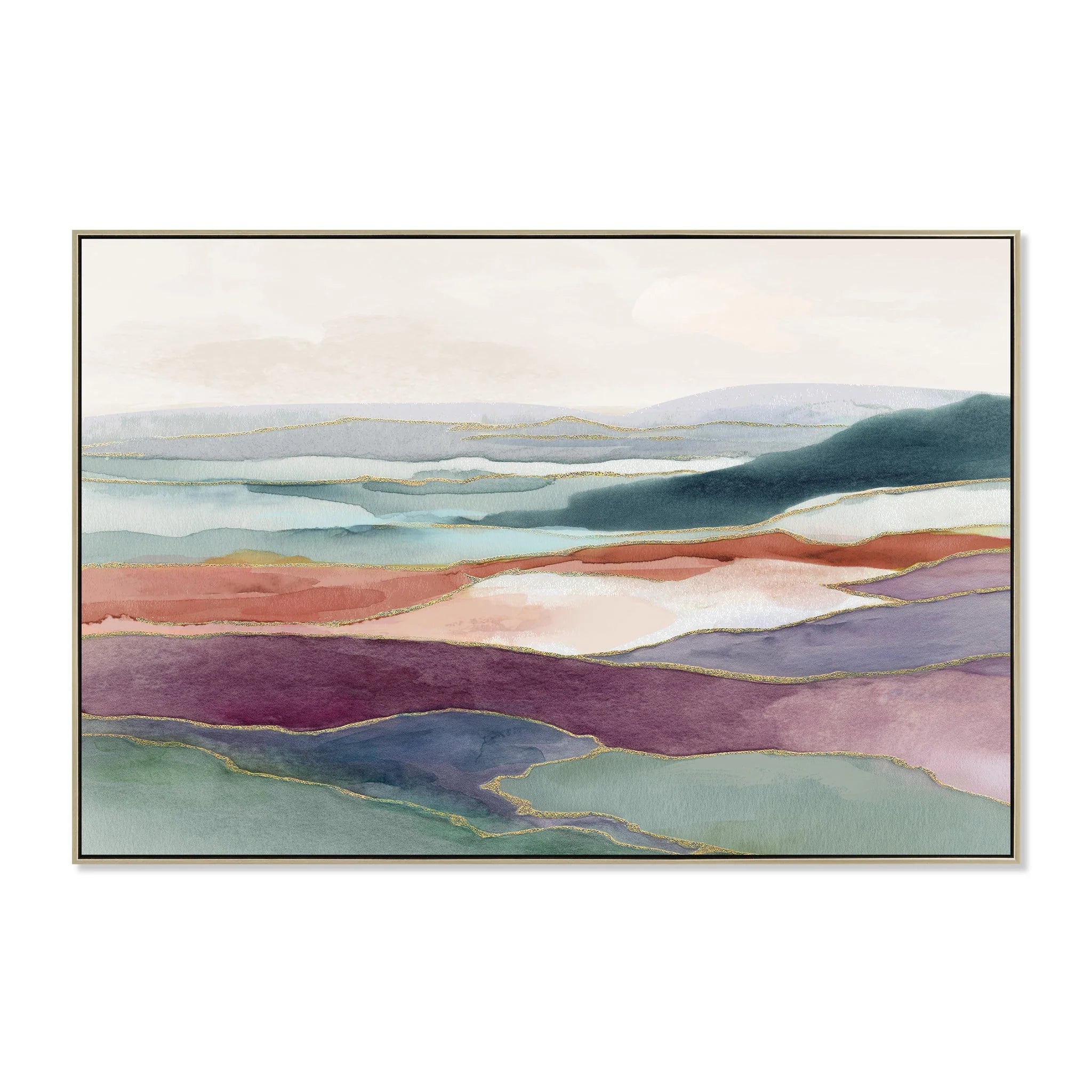 Showcasing Kilalora 120 x 80cm Framed Canvas - Natural AR12252-CLO Artwork by Calibre Furniturs