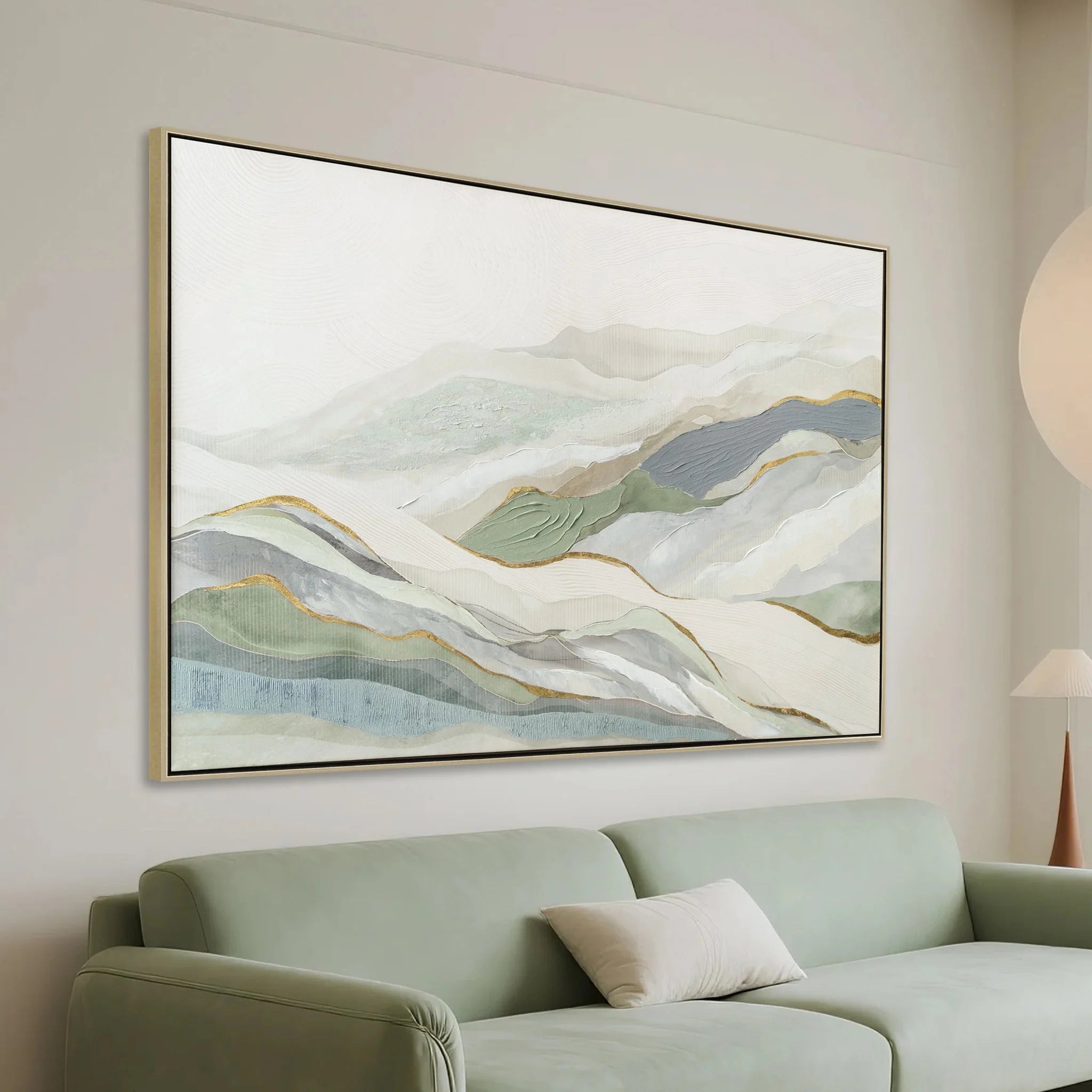 Showcasing Pinilo 120 x 80cm Framed Canvas - Natural AR12253-CLO Artwork by Calibre Furniturs
