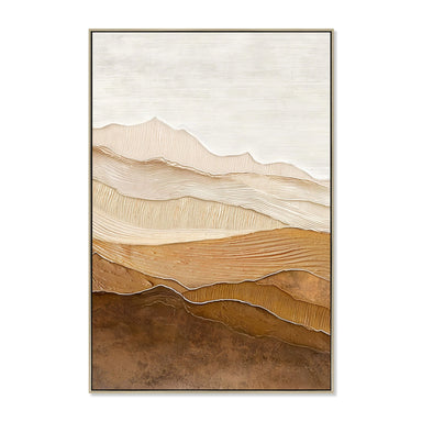Showcasing Nopela 80 x 120cm Framed Canvas - Natural AR12255-CLO Artwork by Calibre Furniturs