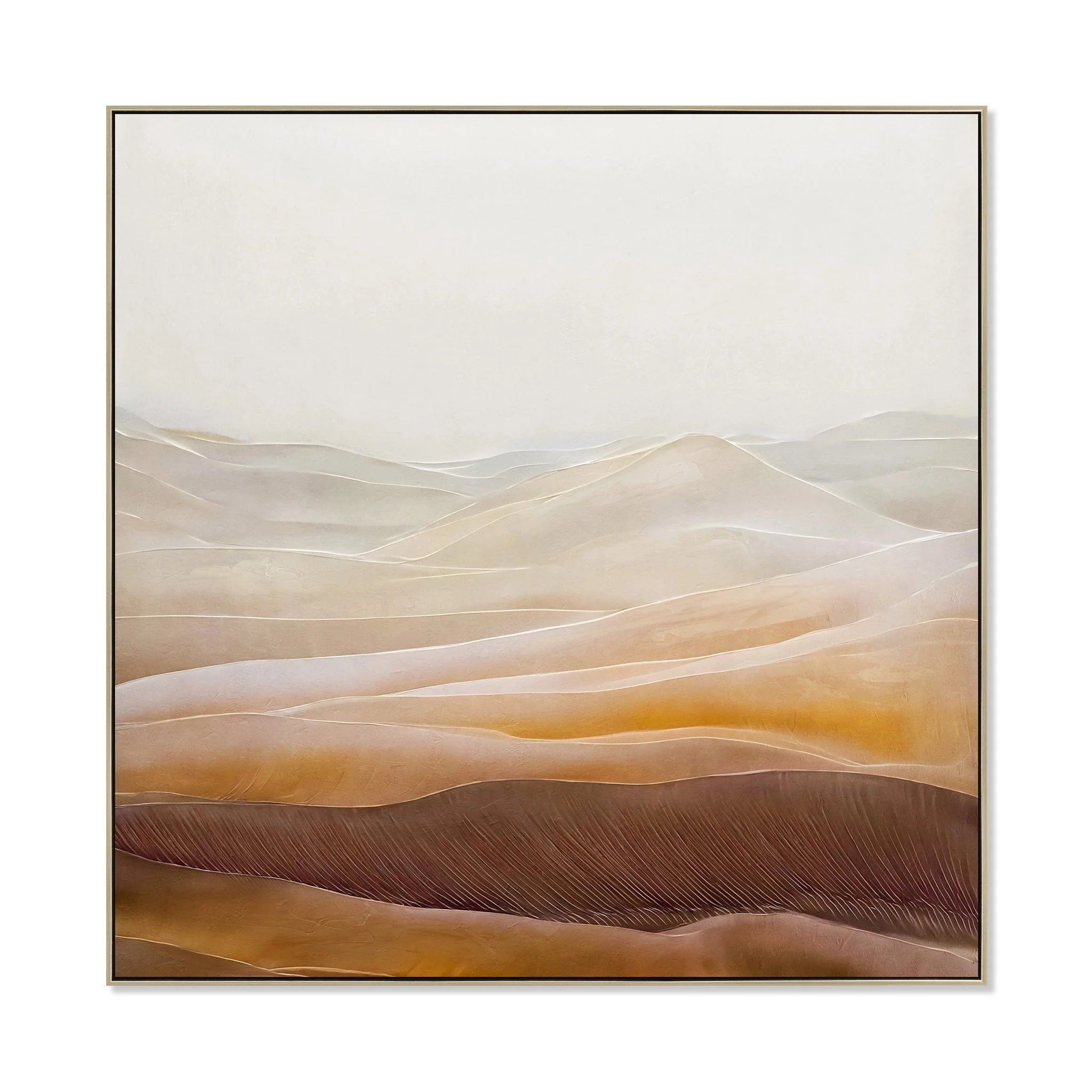 Showcasing Sicetala 100 x 100cm Framed Canvas - Natural AR12256-CLO Artwork by Calibre Furniturs