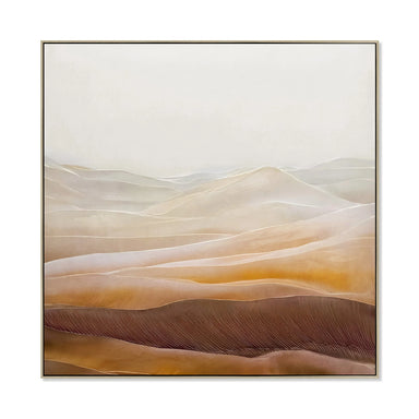Showcasing Sicetala 100 x 100cm Framed Canvas - Natural AR12256-CLO Artwork by Calibre Furniturs