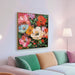 80 x 80cm Framed Canvas - Light Natural - image 3
