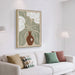 Showcasing Pidavela 60 x 90cm Framed Canvas - Light Natural AR12309-CLO Artwork by Calibre Furniturs