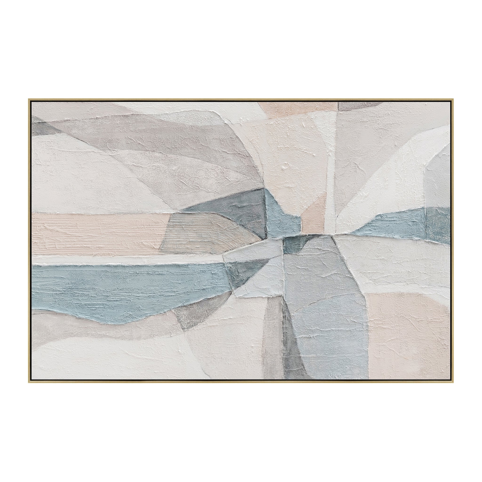 Showcasing Rimora 120 x 80cm Framed Canvas - Light Natural AR12310-CLO Artwork by Calibre Furniturs
