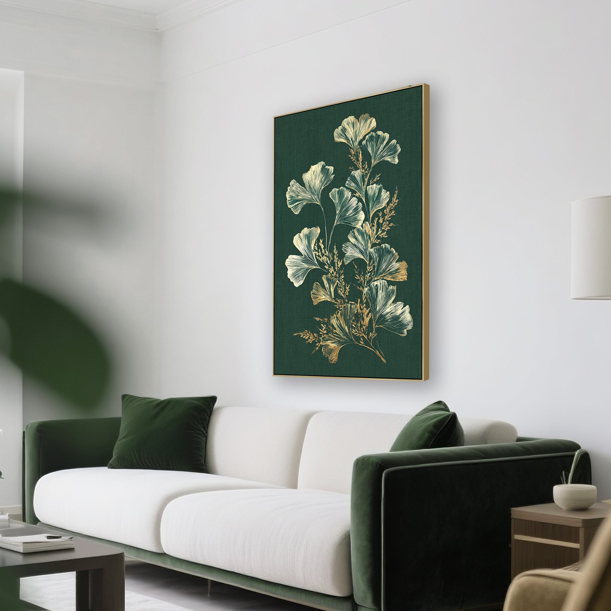 Style A 80 x 120cm Framed Canvas - Natural - image 3