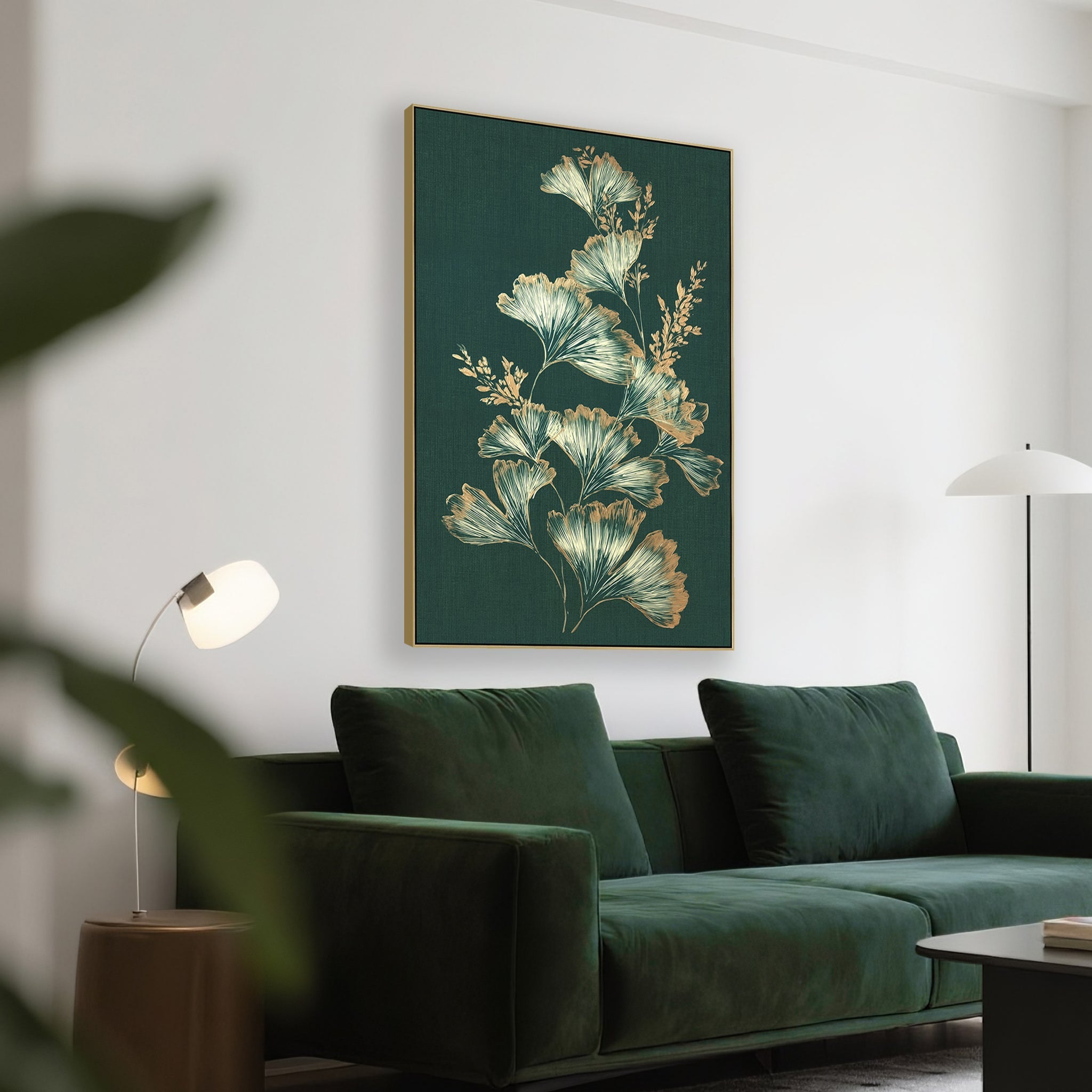 Style B 80 x 120cm Framed Canvas - Natural - image 3