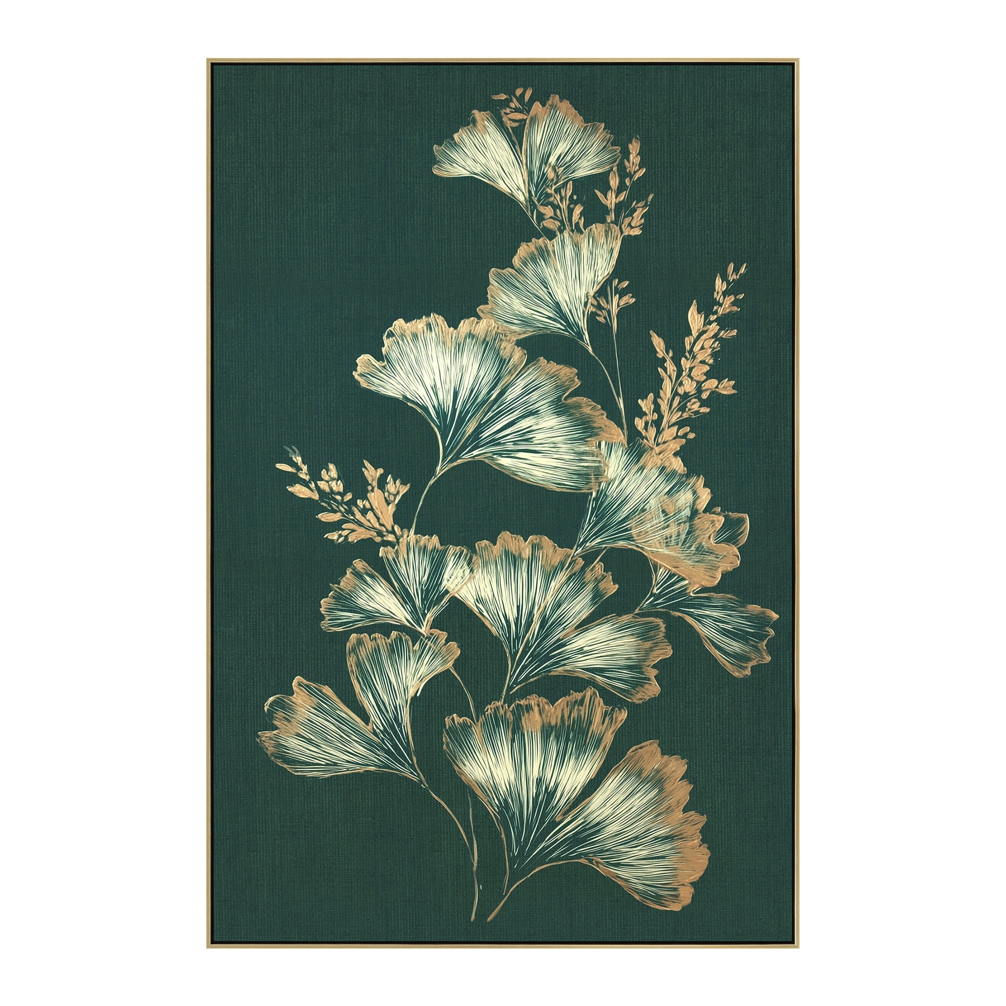 Style B 80 x 120cm Framed Canvas - Natural - Florentine Whisper