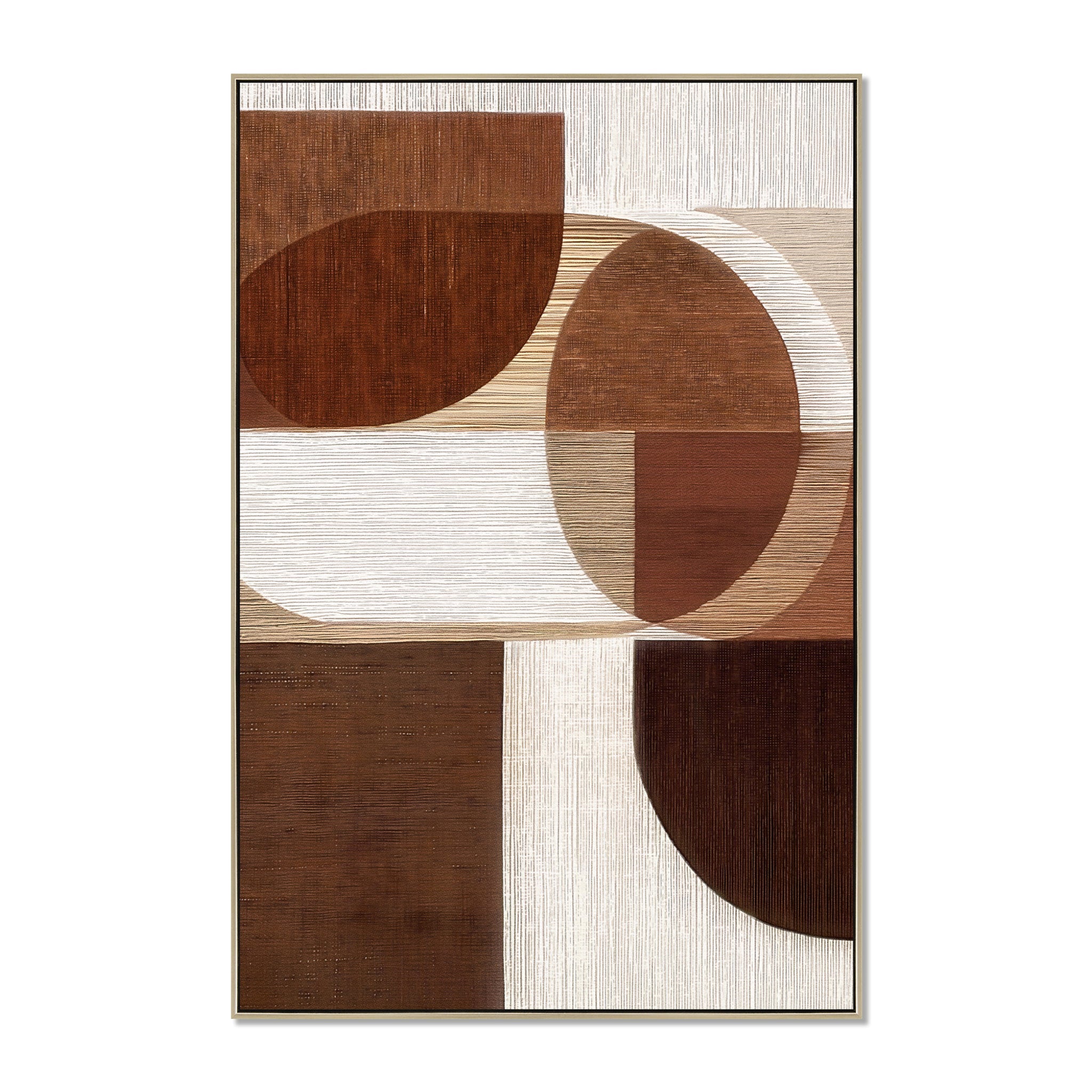 CAR12850-CLO 60 x 90cm Framed Canvas - Natural
