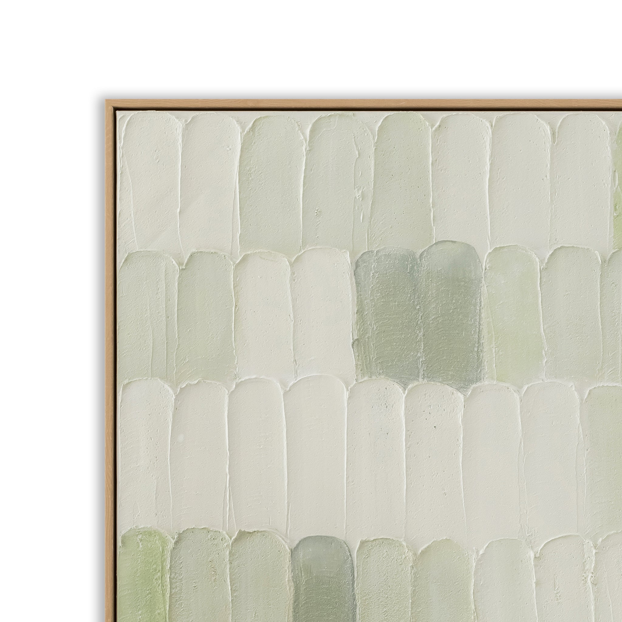 CAR12878-CLO 120 x 150cm Framed Canvas - Natural
