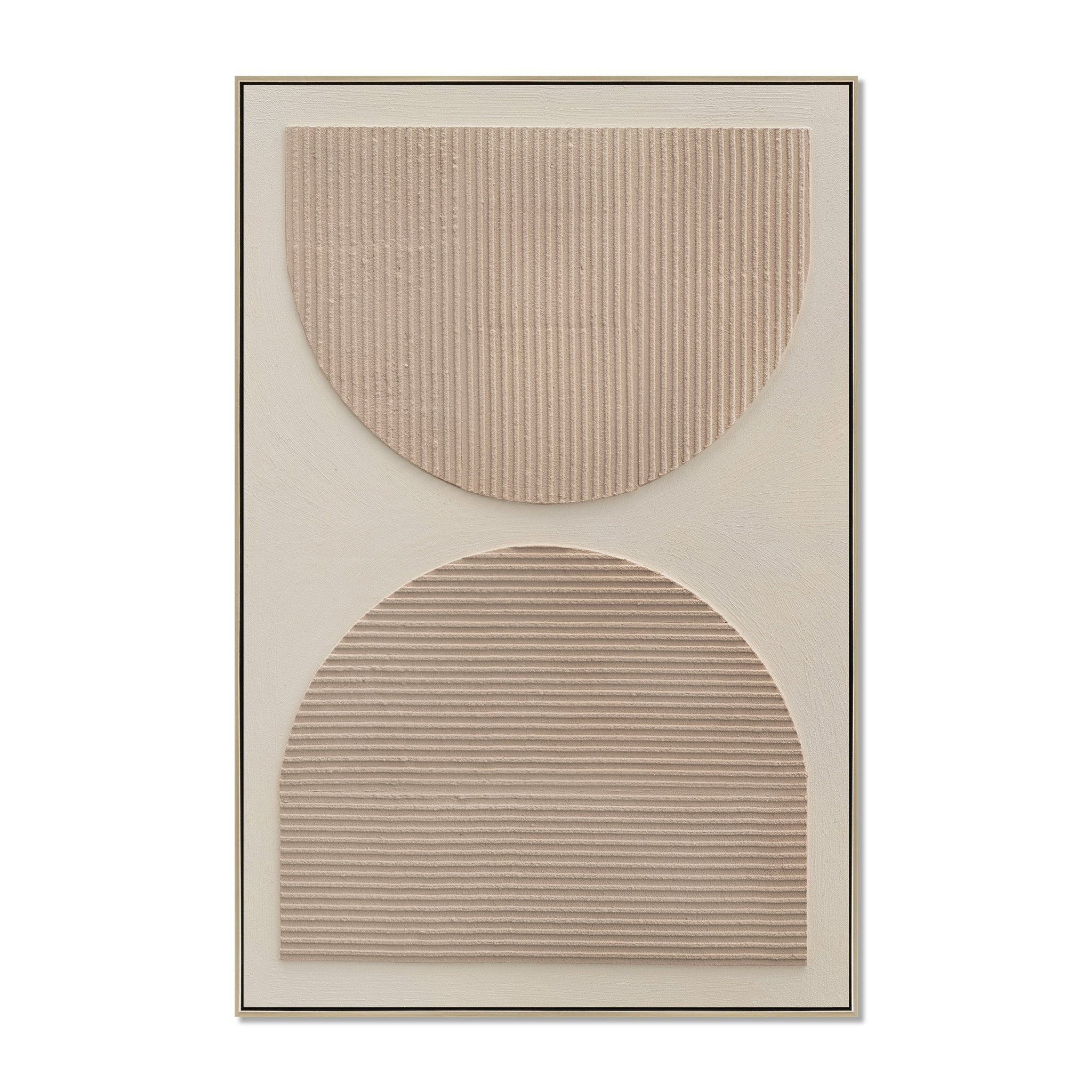 CAR12880-CLO 80 x 120cm Framed Canvas - Natural