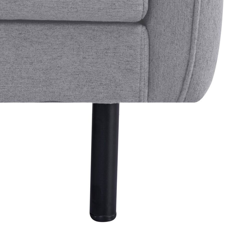 Adams Light Grey 2 Seater Sofa