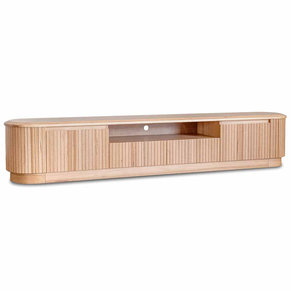 Bo 2.4m TV Entertainment Unit - Natural Ash
