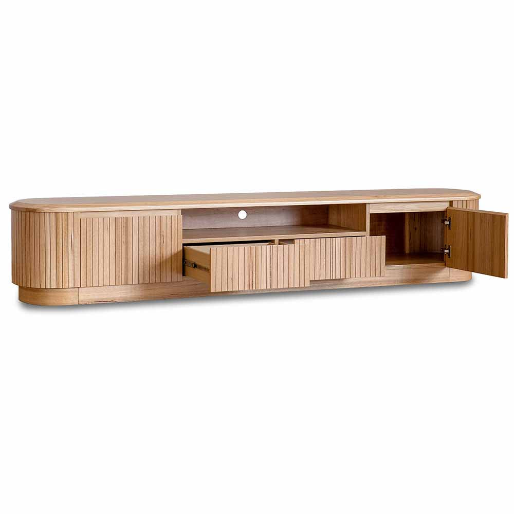 Bo 2.4m TV Entertainment Unit - Natural Ash