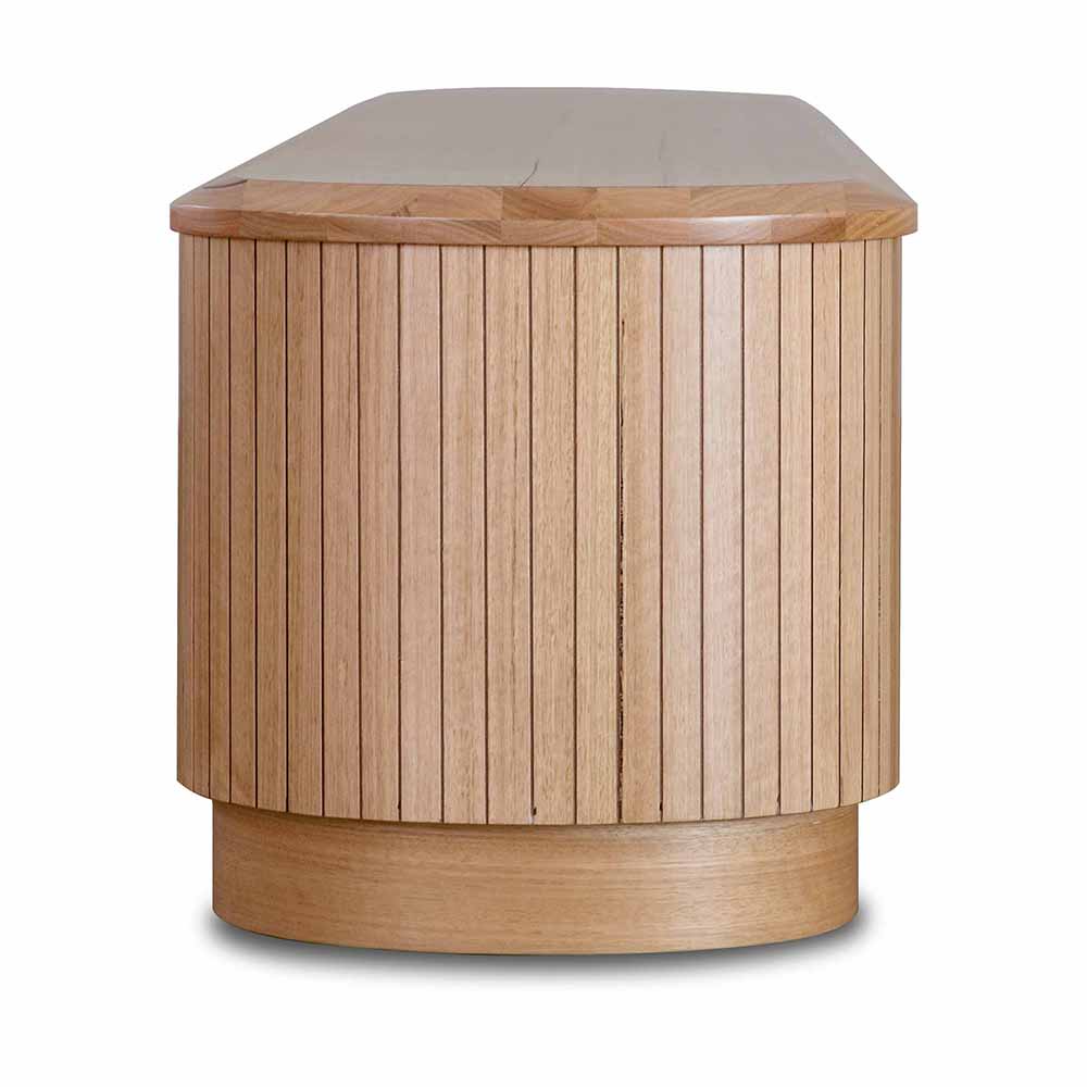 Bo 2.4m TV Entertainment Unit - Natural Ash