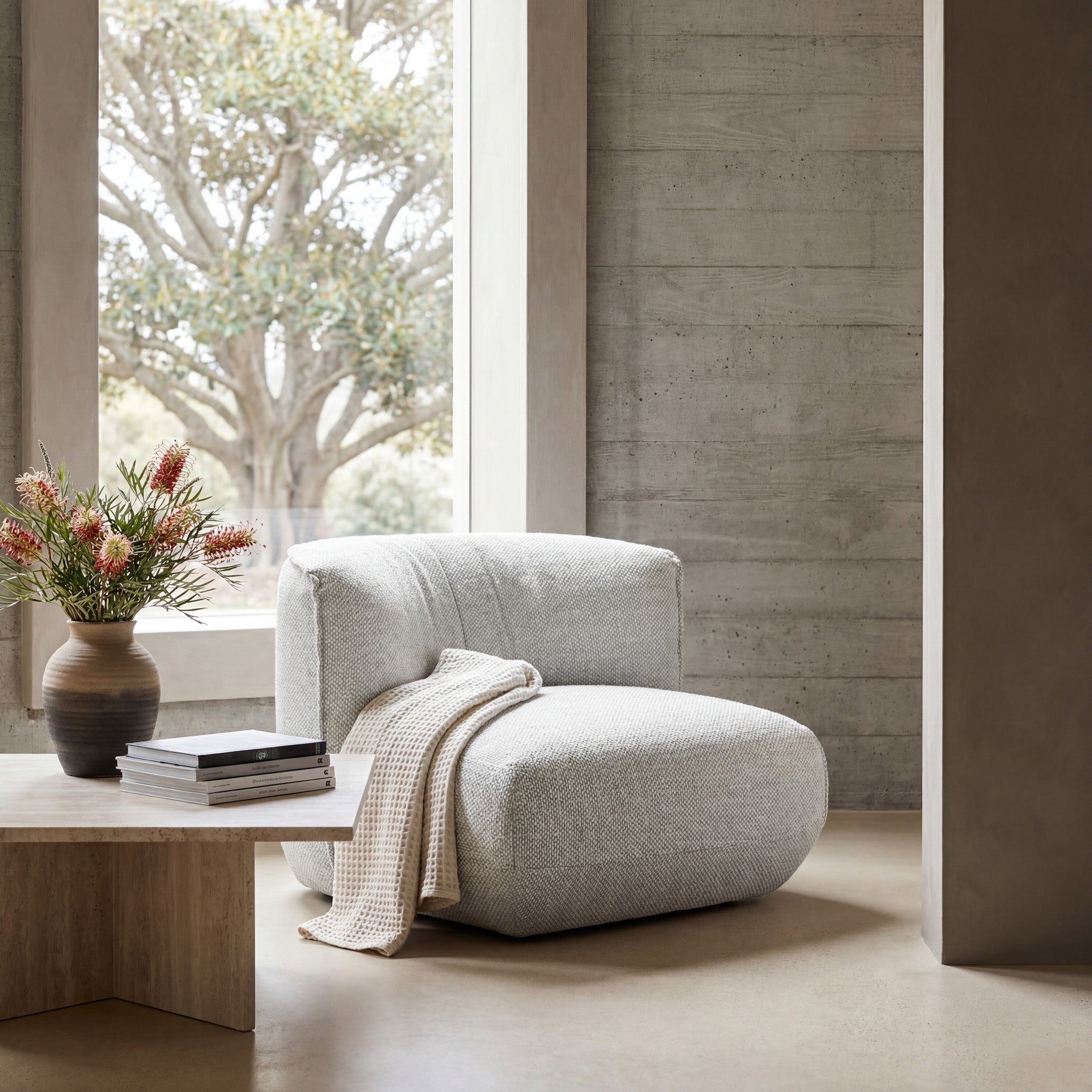 CLC6823-YY Lounge Chair - Passive Grey