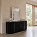 1.73m Sideboard Unit - Black Stain - image 2