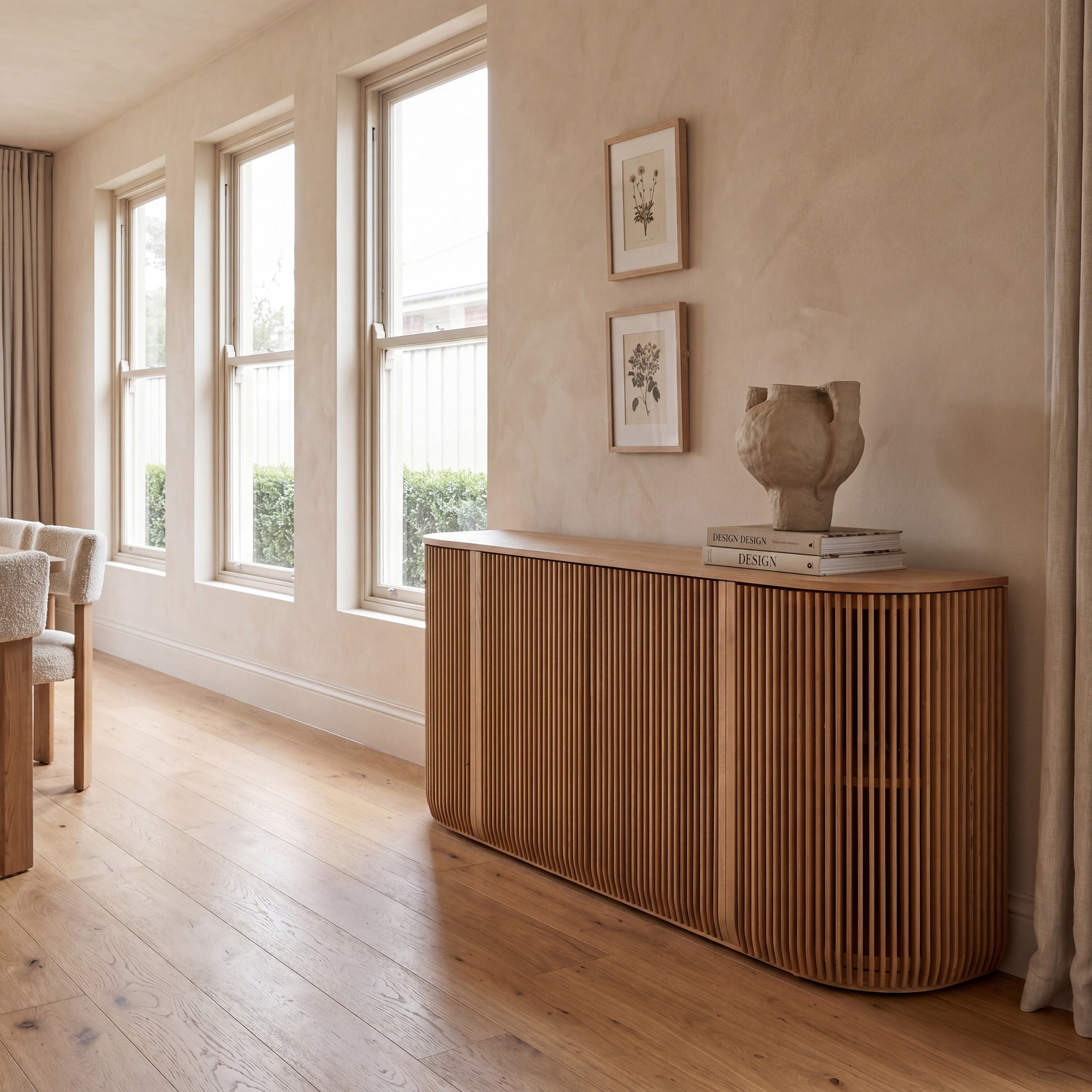 1.73m Sideboard Unit - Natural - image 2