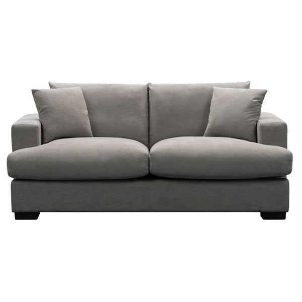 Avery 2 Seater Fabric Sofa – Light Grey