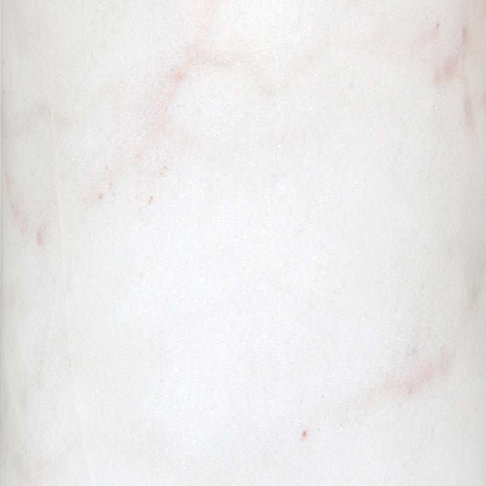 Paola Marble Table Lamp - White w Black Shade