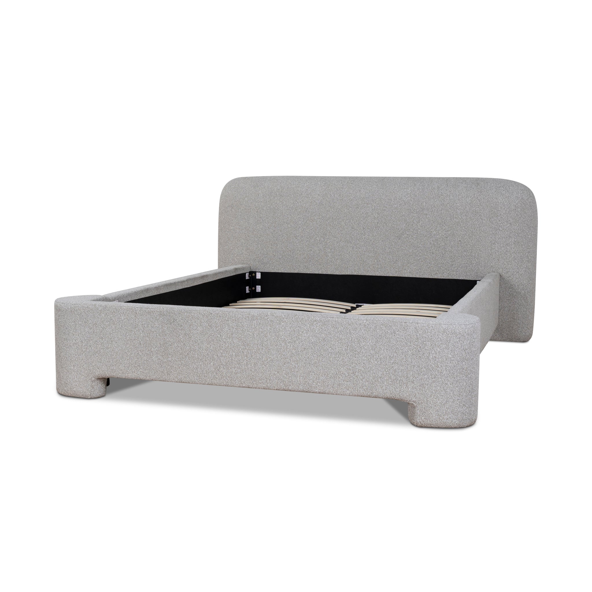 Queen Bed Frame - Clay Grey - Reko