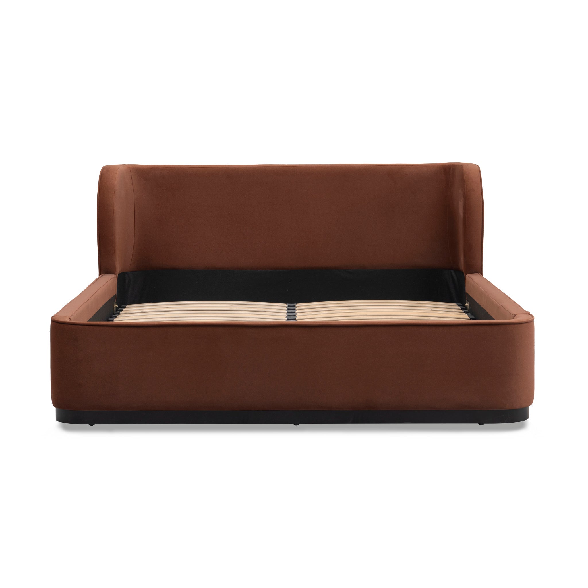 CBD10500-MI Queen Bed Frame - Burnt Maroon
