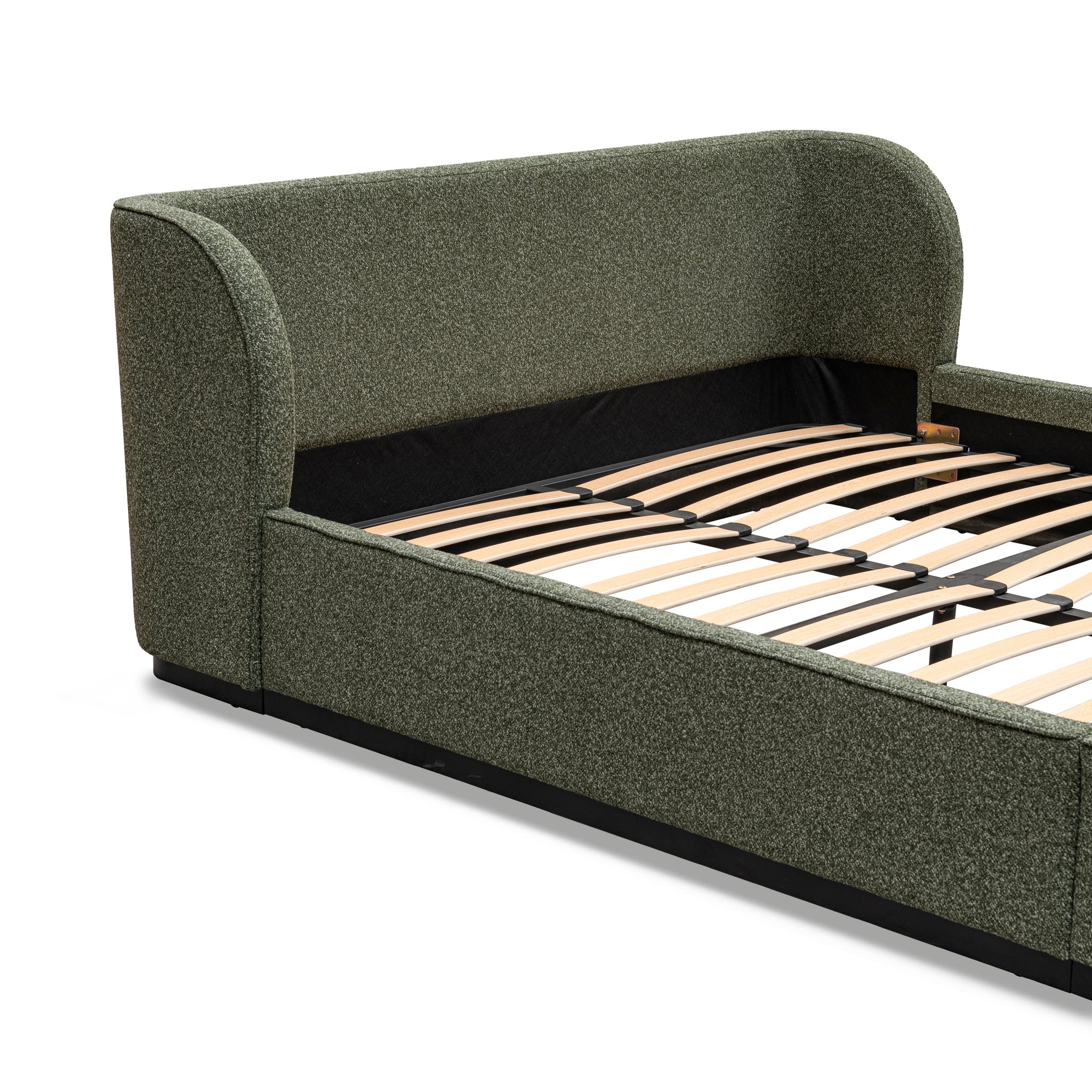 Kalula King Bed Frame - Hunter Green