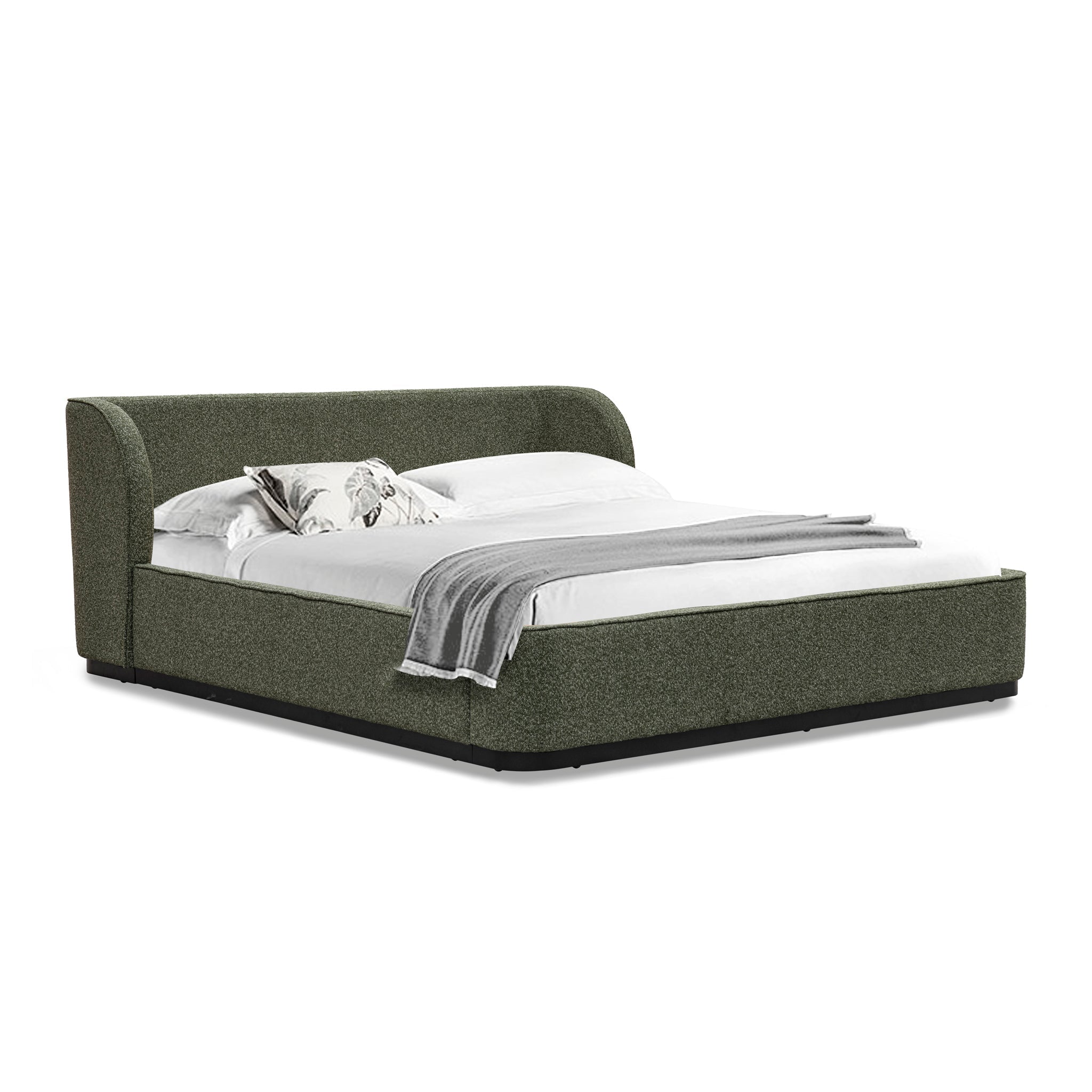 CBD10501-MI King Bed Frame - Hunter Green
