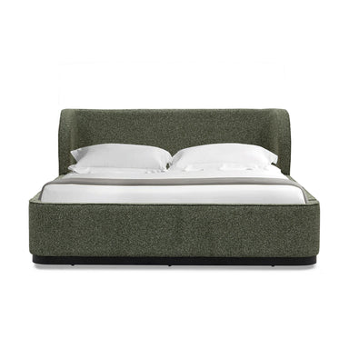 Showcasing Kalula King Bed Frame - Hunter Green BD10501-MI Bed Frame by Calibre Furniturs