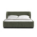 Showcasing Kalula King Bed Frame - Hunter Green BD10501-MI Bed Frame by Calibre Furniturs