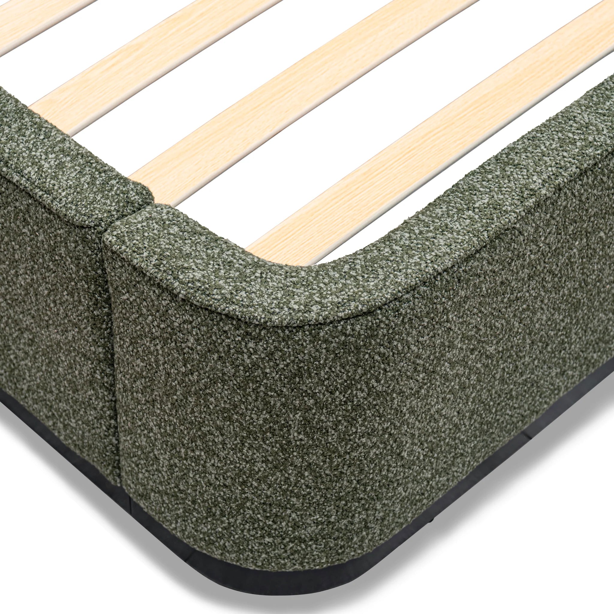 Kalula King Bed Frame - Hunter Green