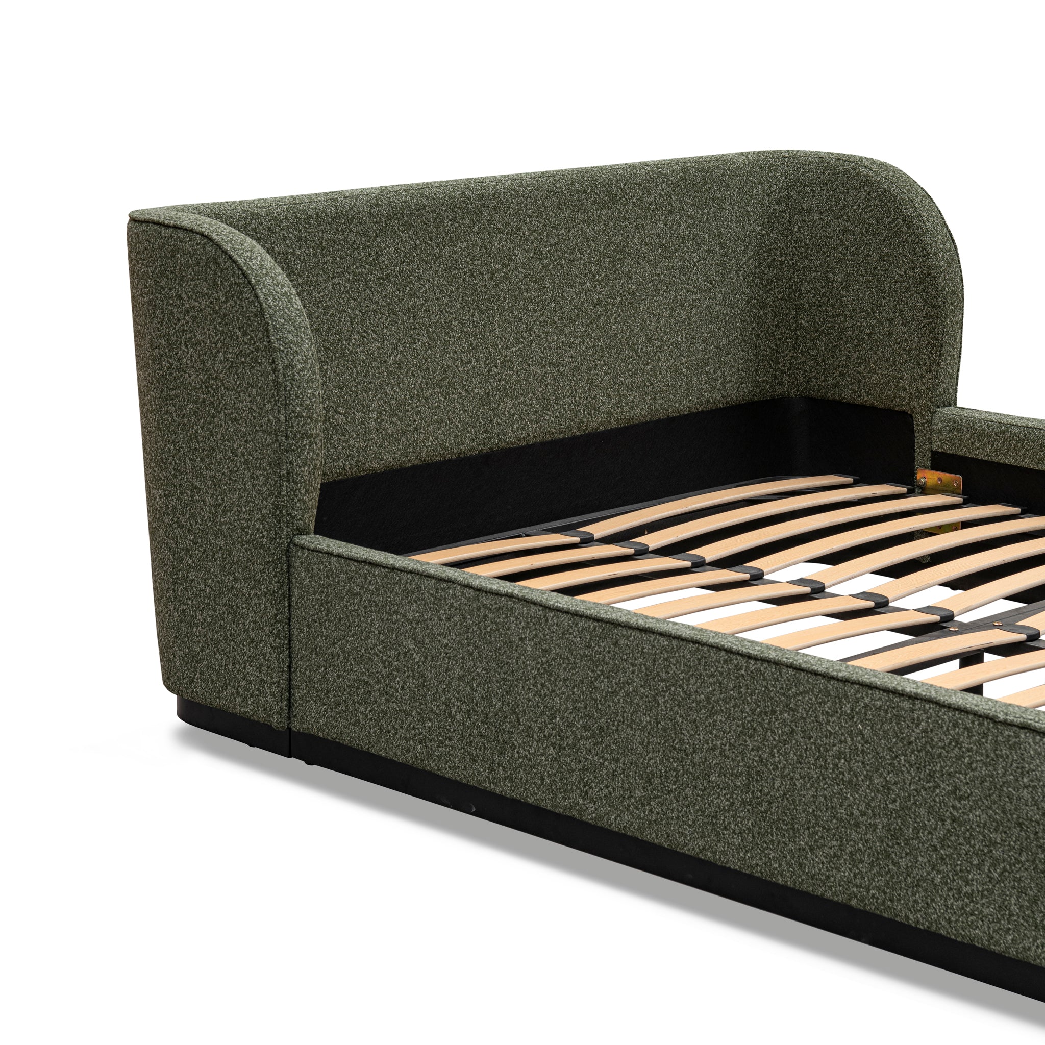 Tipeluna Queen Bed Frame - Hunter Green