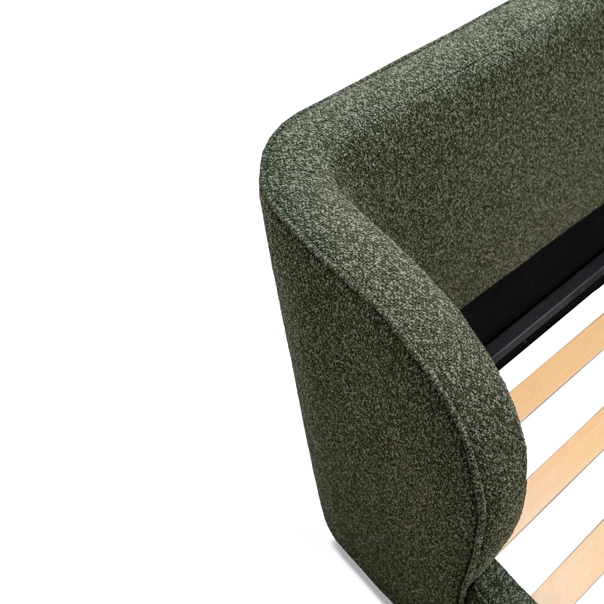 Tipeluna Queen Bed Frame - Hunter Green