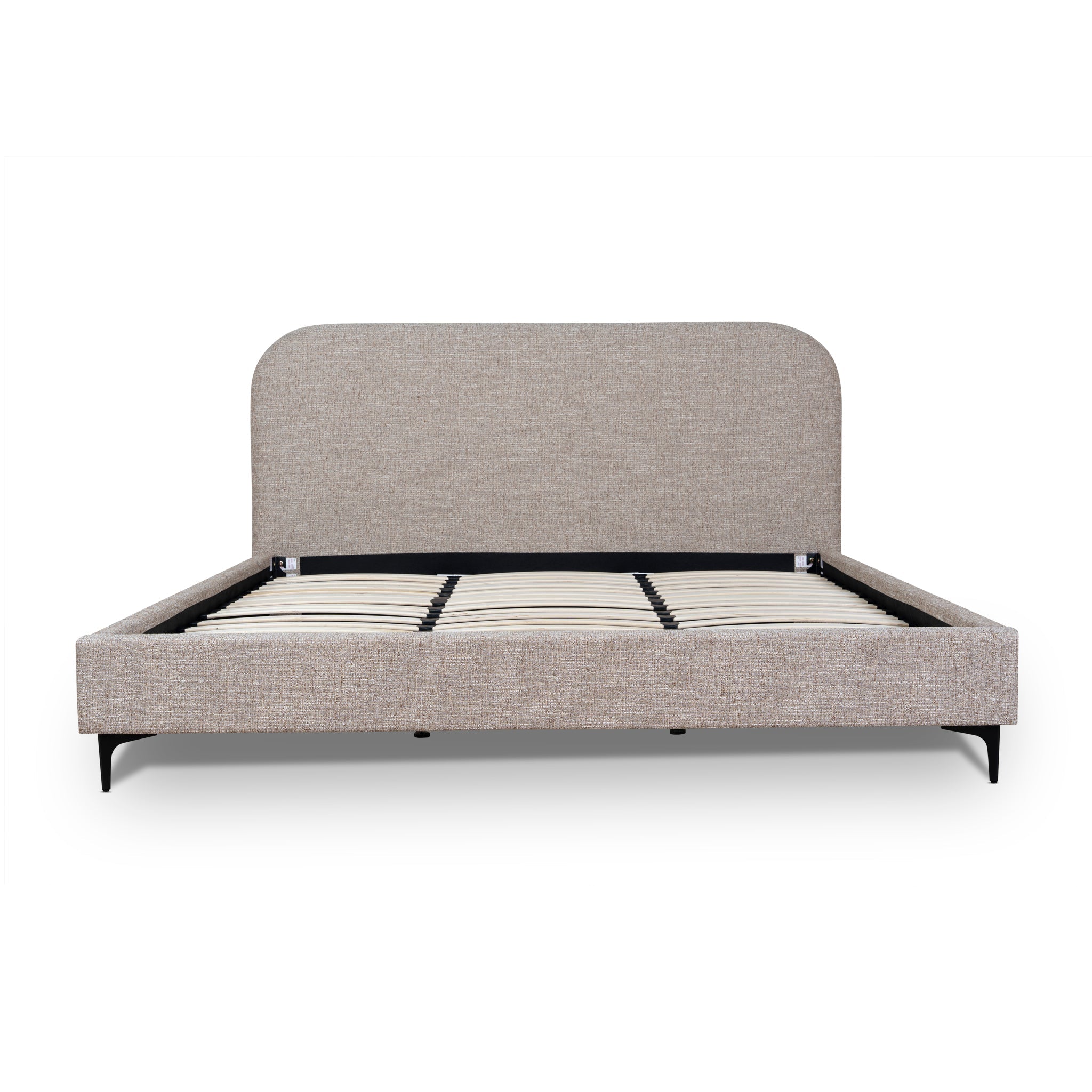King Bed Frame - Stonish Beige - image 2