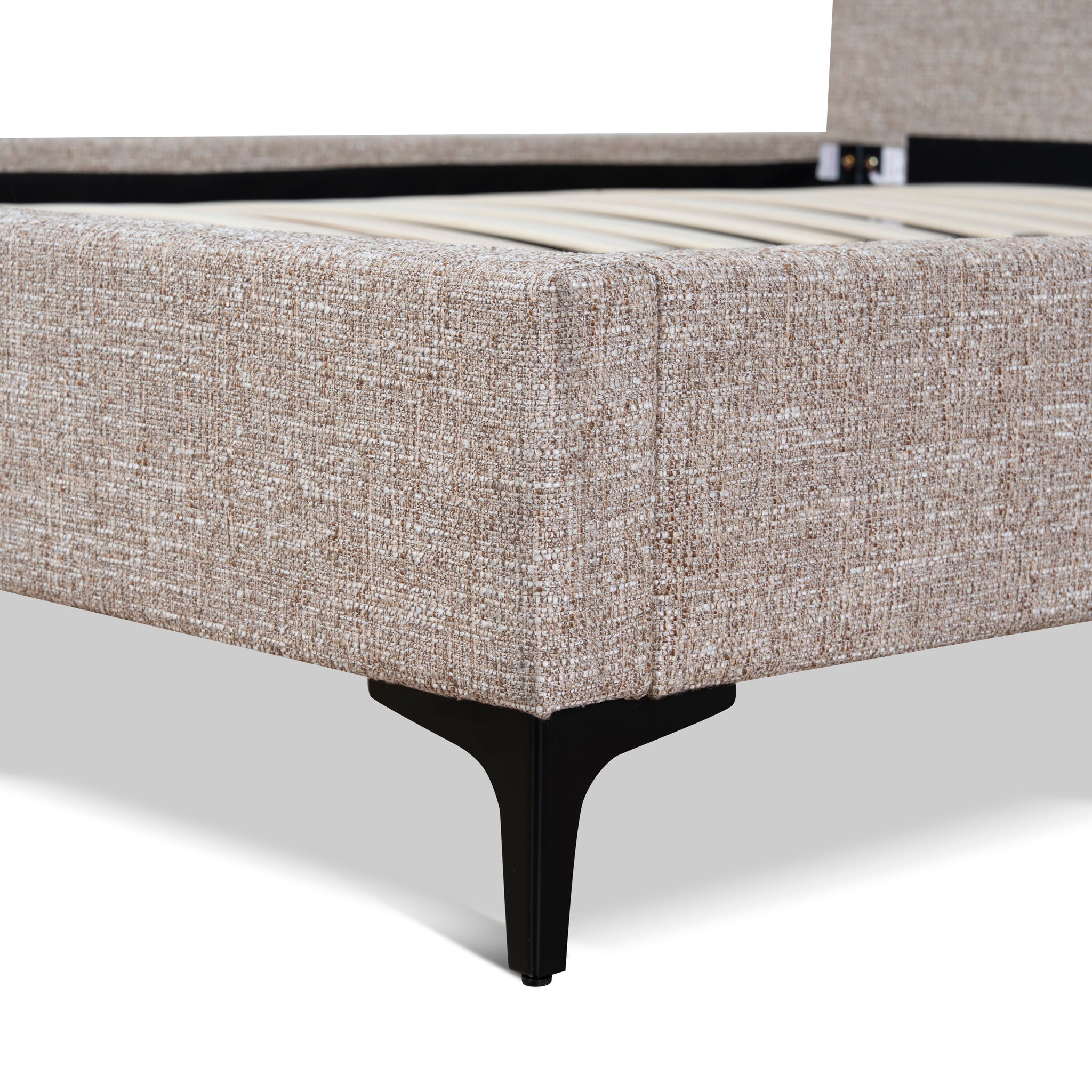 Queen Bed Frame - Stonish Beige - image 6