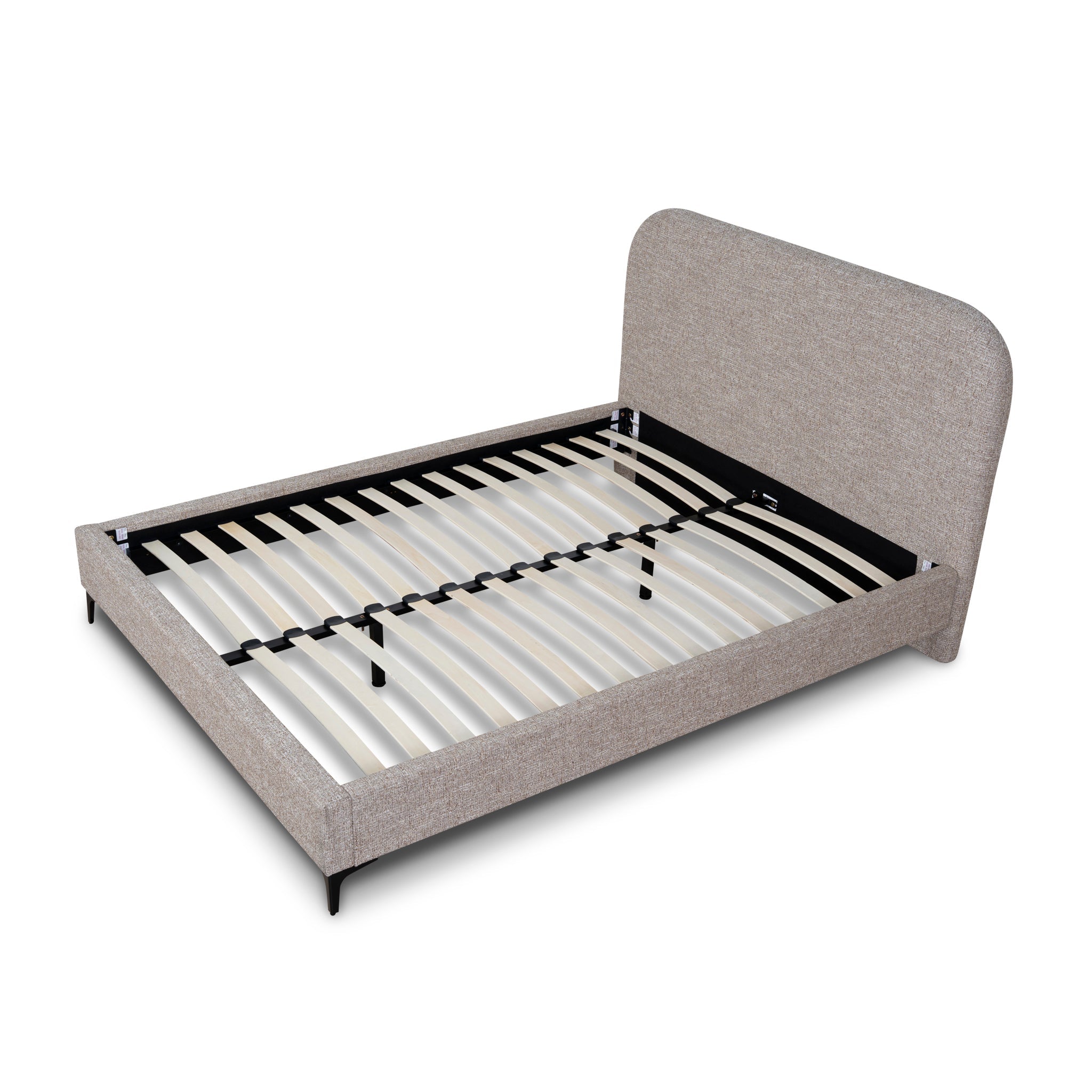 Queen Bed Frame - Stonish Beige - image 3
