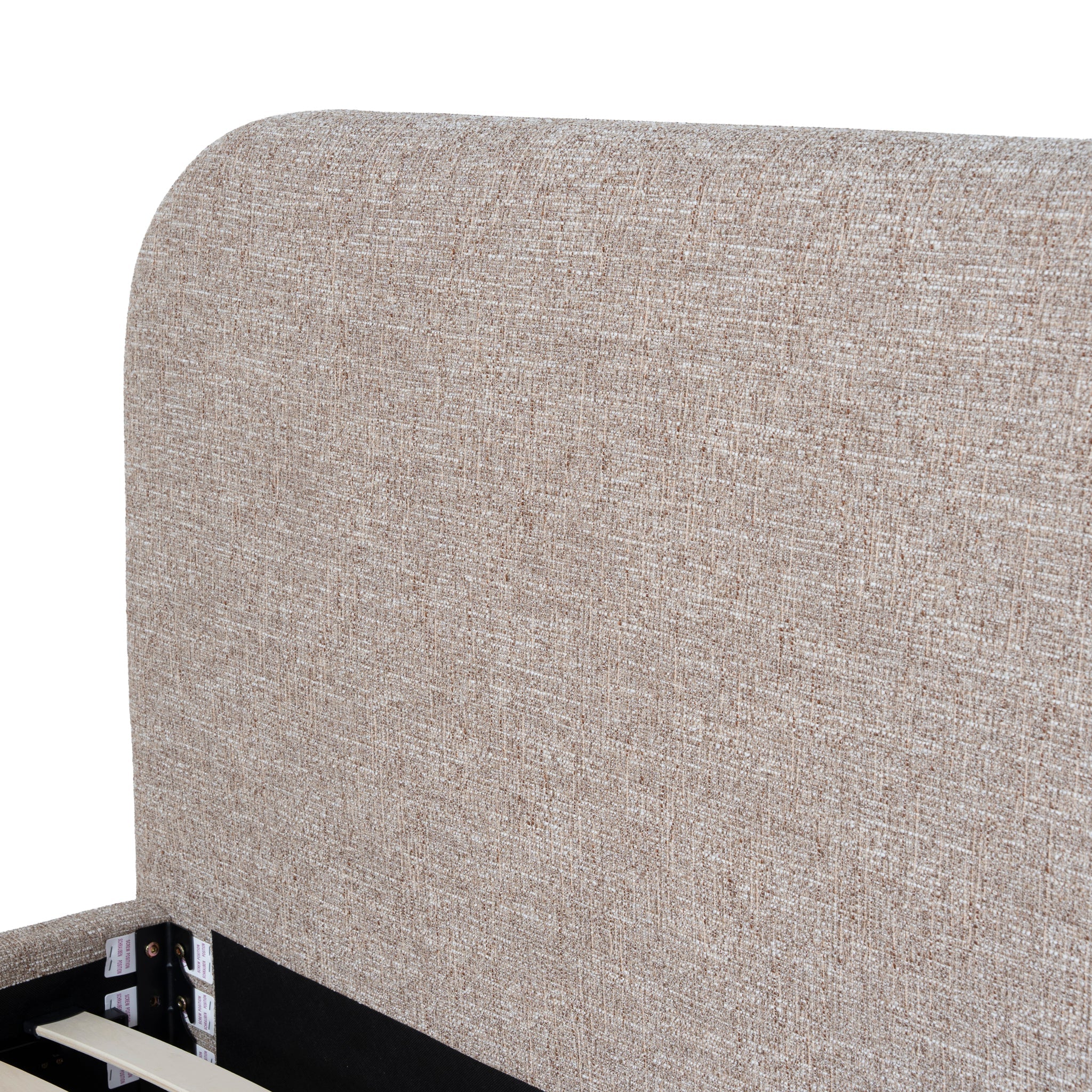 Queen Bed Frame - Stonish Beige - image 7