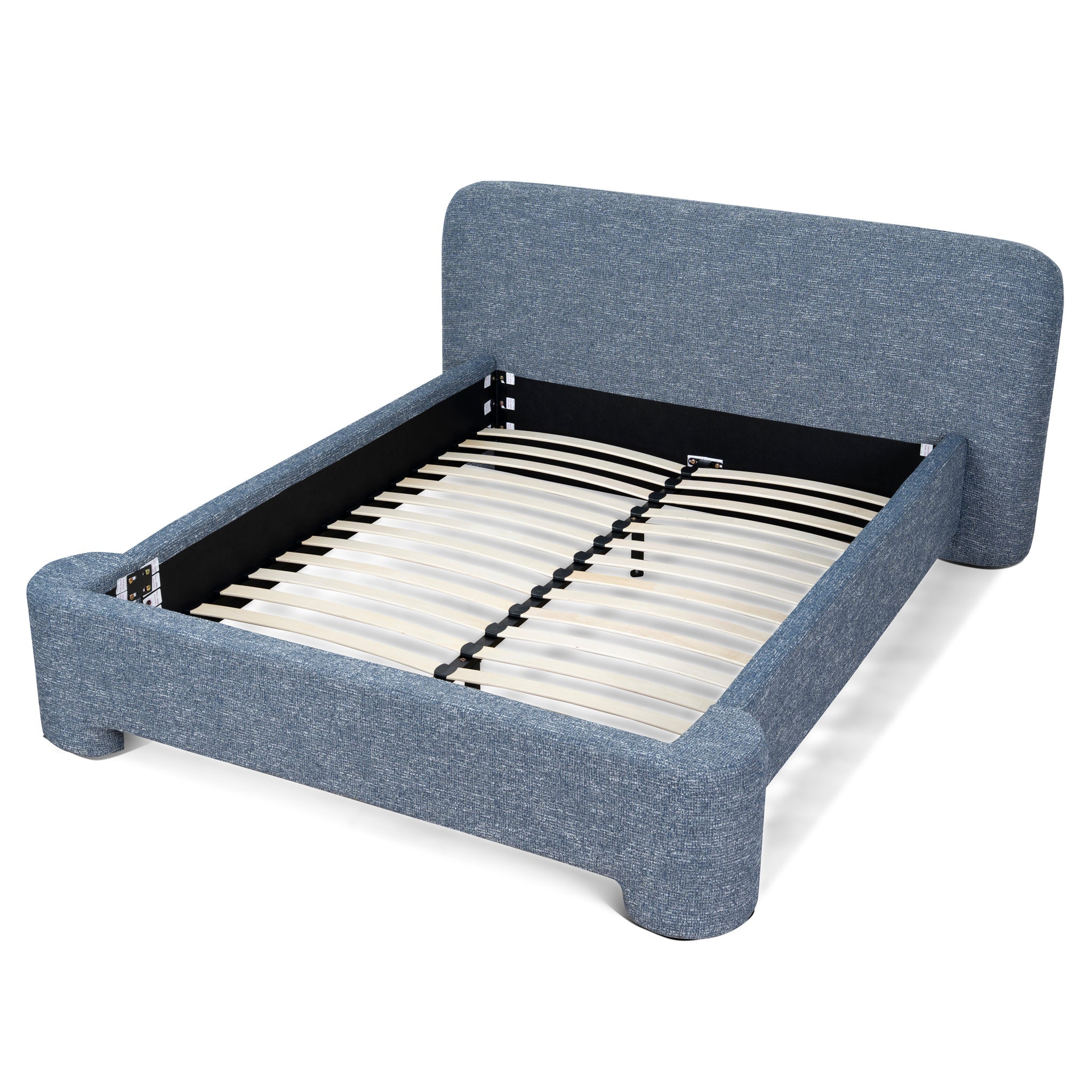 Queen Bed Frame - Prussian Blue