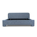 Showcasing Nakeno King Bed Frame - Prussian Blue BD10518-YO Bed Frame by Calibre Furniturs