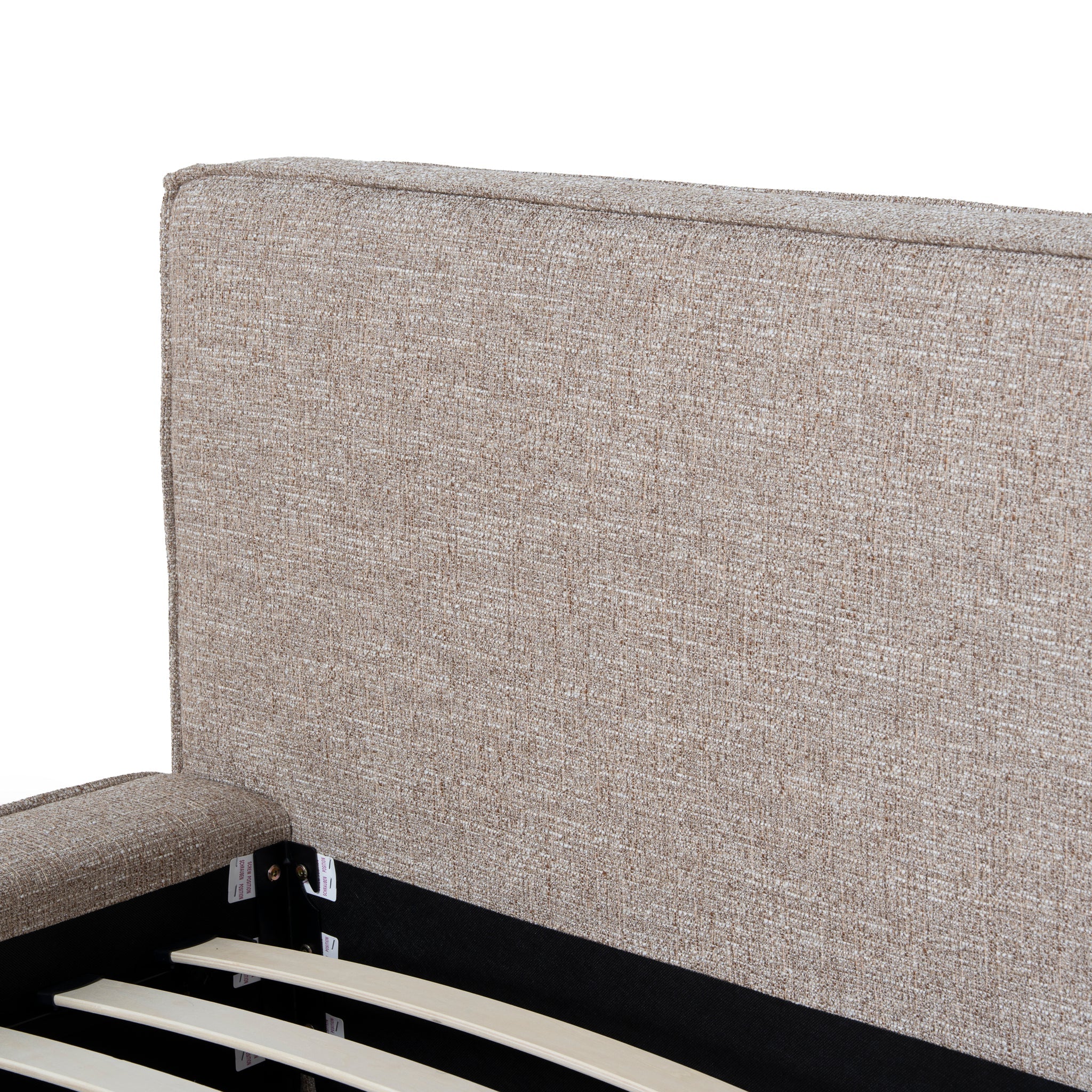 Denoro Queen Bed Frame - Stonish Beige