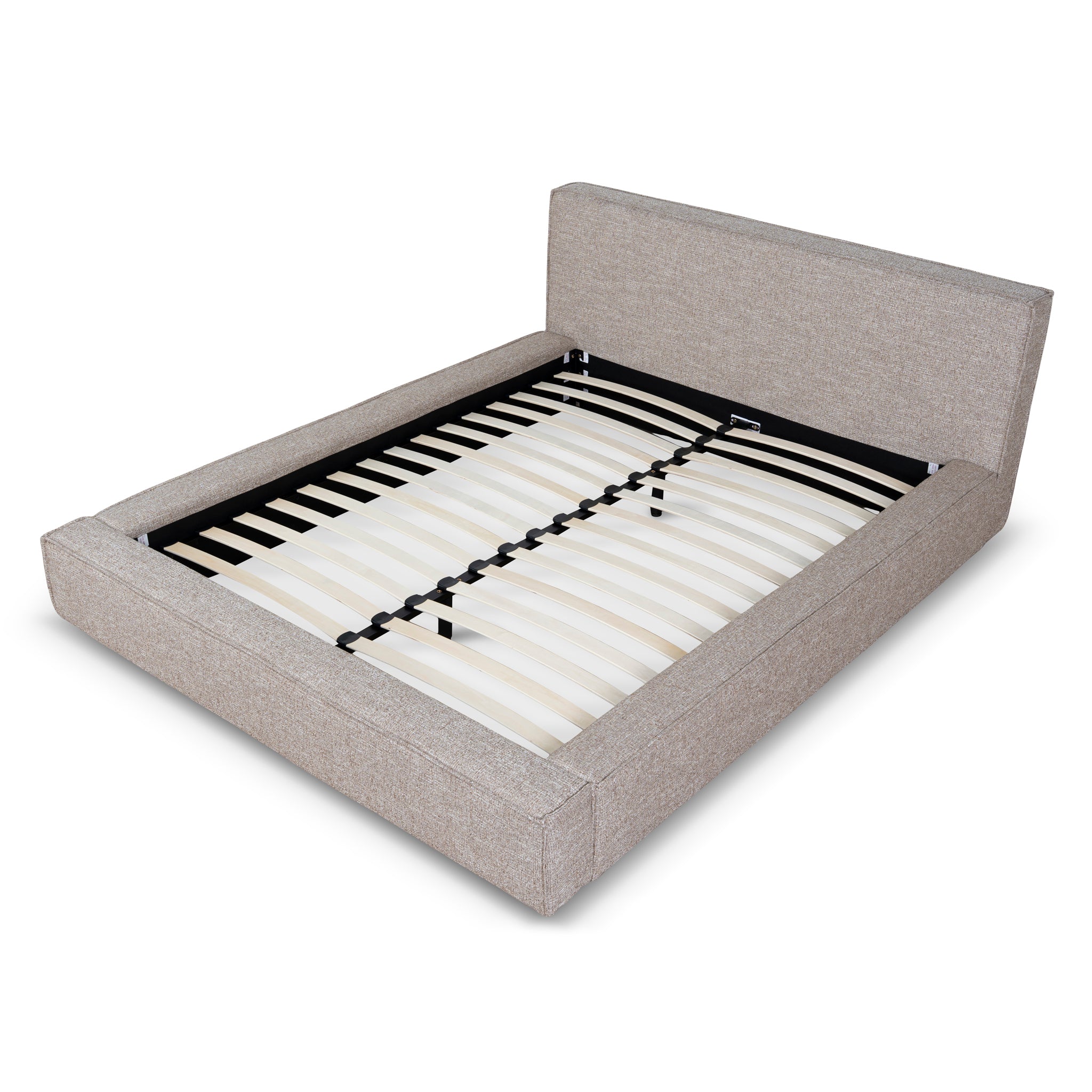 CBD10519-YO Queen Bed Frame - Stonish Beige