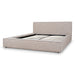 Showcasing Denoro Queen Bed Frame - Stonish Beige BD10519-YO Bed Frame by Calibre Furniturs