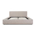 Showcasing Denoro Queen Bed Frame - Stonish Beige BD10519-YO Bed Frame by Calibre Furniturs