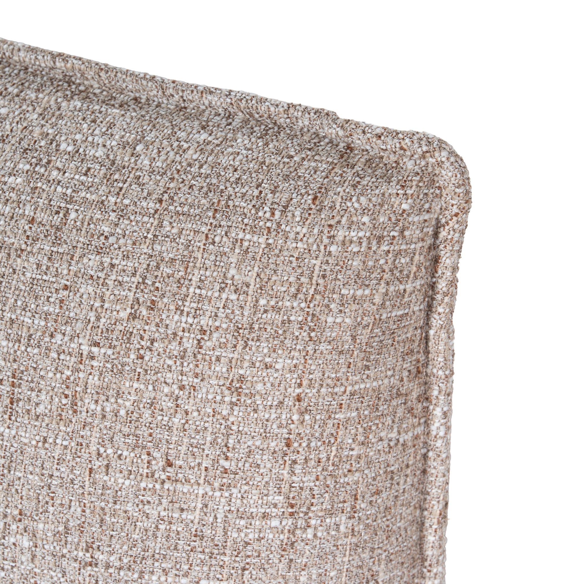 Fabric Queen Bed Frame - Stonish Beige - image 10